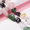 Natural Mixed Gemstone Beads Strands G-B024-03-4