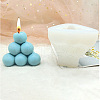 DIY Pyramid Bubble Candle Food Grade Silicone Molds DIY-G063-01-1