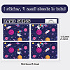 Rectangle PVC Plastic Waterproof Card Stickers DIY-WH0432-103-2