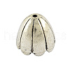 Tibetan Style Alloy Multi-Petal Bead Caps TIBE-00722-AS-FF-1