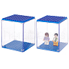 ABS Plastic Minifigure Display Cases AJEW-WH0014-07A-1