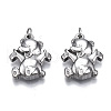Non-Tarnish 304 Stainless Steel Pendants STAS-S116-410P-1