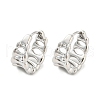 Brass Hoop Earrings EJEW-G363-13P-1