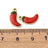 304 Stainless Steel Enamel Pendants STAS-U060-01G-01-3