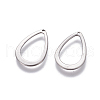 Tarnish Resistant 304 Stainless Steel Open Pendants STAS-L234-085P-2