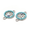 Alloy Enamel Connector Charms FIND-H039-04P-2