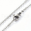 304 Stainless Steel Pendant Necklaces NJEW-E147-10P-3