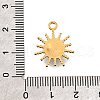Synthetic Gemstone Pendants STAS-A114-01G-02-3
