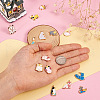Craftdady 56Pcs 14 Style Rack Plating Alloy Enamel Pendants ENAM-CD0001-25-5
