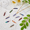 DICOSMETIC 40Pcs 10 Colors Alloy Pendants FIND-DC0005-51-4