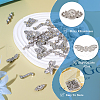 Kissitty Alloy Crystal Rhinestone Spacers Bars ALRI-KS0001-01P-5