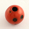 Opaque Acrylic Beads SACR-Q100-M030-2