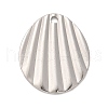 304 Stainless Steel Pendants STAS-F349-05P-01-1