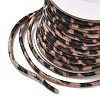 Leopard Printed Round Imitation Leather Cords LC-S020-01I-3