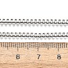Tarnish Resistant 316 Surgical Stainless Steel Venetian Chains Necklaces NJEW-JN01293-04-4