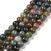 Natural Indian Agate Beads Strands G-E571-24C-1