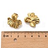 304 Stainless Steel Stud Earrings EJEW-P316-01G-2