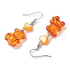 6Pairs 6 Colors Acrylic Dangle Earrings EJEW-JE05958-5