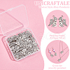 Unicraftale 60Pcs Tibetan Style Alloy Pendants TIBEP-UN0001-15-5