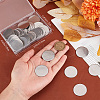 Beebeecraft 304 Stainless Steel Stamping Blank Tag Cabochons STAS-BBC0005-61A-3