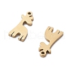 304 Stainless Steel Charms STAS-M111-36G-2