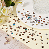 CREATCABIN 200pcs 6 Style Glass Seed Beads SEED-CN0001-40-4