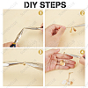 SUNNYCLUE DIY Pedal Drop Earring Making Kits DIY-SC0019-76-4