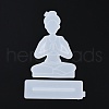 YOGA DIY Silicone Statue Molds DIY-G046-12-4