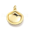 Brass Enamel Charms KK-G416-60G-01-2