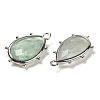 Natural Green Fluorite Pendants G-B009-02P-P-2