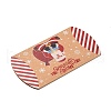 Christmas Theme Cardboard Candy Pillow Boxes CON-G017-02A-4
