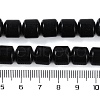 Natural Black Obsidian Beads Strands G-L604-E05-01-5