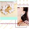 Vintage Flower Stud Earrings for Women JE1095E-3