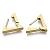 304 Stainless Steel Huggie Hoop Earrings STAS-R115-20G-2
