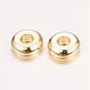 Real 18K Gold Plated Brass Spacer Beads KK-E702-18G-NF-1