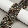 Natural African Bloodstone Beads Strands G-S388-A02-3mm-1