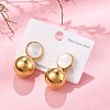 304 Stainless Steel Stud Earrings EJEW-D319-14G-3