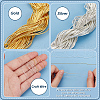 BENECREAT 40G 2 Colors French Bullion Wire TWIR-BC0001-58-4