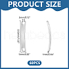 Unicraftale 304 Stainless Steel Links Connectors STAS-UN0004-86P-3