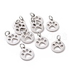 304 Stainless Steel Pendants STAS-YW0002-28-1