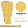 Self Adhesive Gold Foil Embossed Stickers DIY-WH0211-197-2