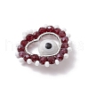 Glass Beads Pendants PALLOY-MZ00654-02-3