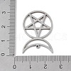 Non-Tarnish 304 Stainless Steel Pendants STAS-B062-13P-3