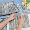 Polyester Tassel Ribbon OCOR-WH0045-38C-3