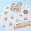 SUNNYCLUE 28Pcs 7 Styles Ocean Series Alloy Pendants FIND-SC0006-23-3