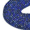 Natural Lapis Lazuli Dyed Beads Strands G-A260-A33-01-3