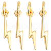 Beebeecraft 20Pcs Brass Charms KK-BBC0015-78-1