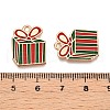 Christmas Theme Alloy Enamel Pendants ENAM-T020-33C-3