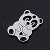 Non-Tarnish 201 Stainless Steel Pendants STAS-N090-JN863-1-2