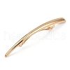 Alloy with Iron Clip Hair Barrettes PHAR-G014-05B-G-1